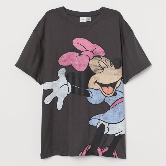 H&M Tops - NWT H&M & Disney Minnie Mouse Oversized T-shirt M